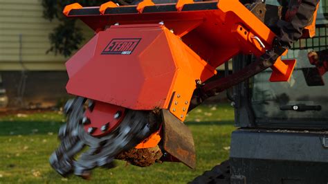 skid steer bump grinder|stump grinder attachments.